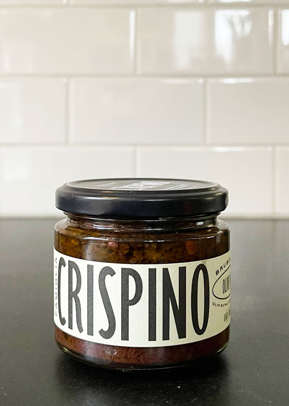 Taycte Famiglia Crispino Black Olive Bruschetta by Taycte