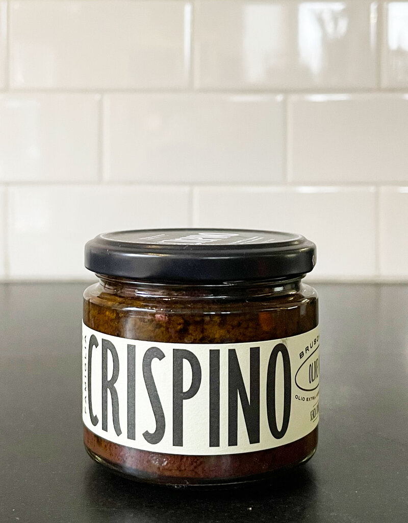 Taycte Famiglia Crispino Black Olive Bruschetta by Taycte