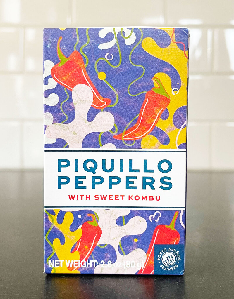 Medineterranean Porto-Muinos Piquillo Peppers with Sweet Kombu