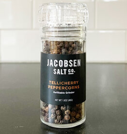Jacobsen Salt Co. Tellicherry Peppercorn Grinder