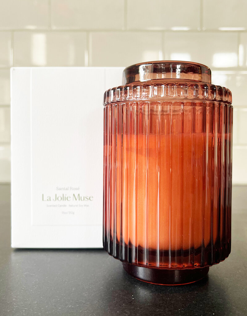 La Jolie Muse La Jolie Muse Amélie Santal Rosé Candle 11oz