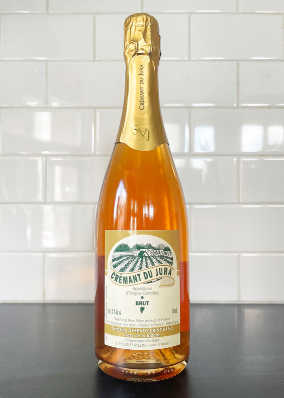 Local Operator Domaine Overnoy Crinquand Cremant  du Jura Rose