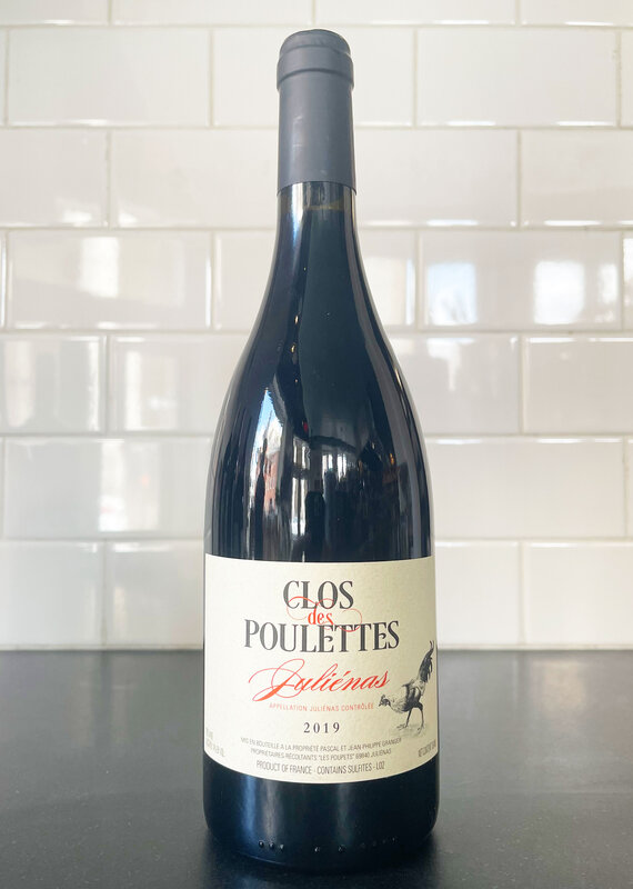 Local Operator Pascal and Jean Philippe Granger Julienas Clos des Poulettes 2019
