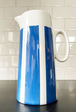 tag Tag Blue Striped Pitcher