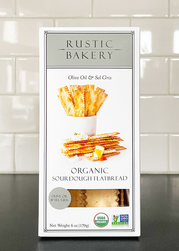 Rustic Bakery Flatbreads - Olive Oil + Sal Gris