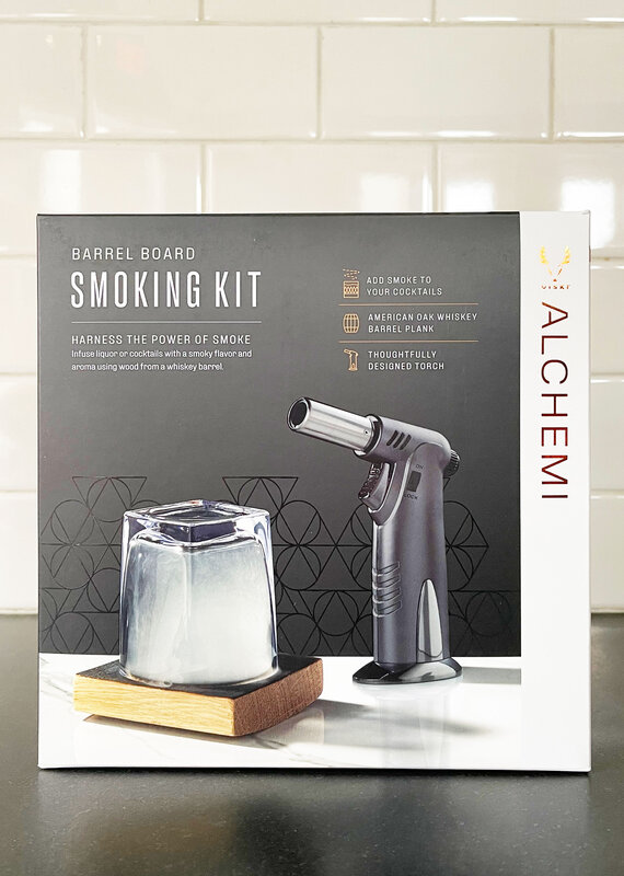 Alchemi Oak Barrel Board Smoke Infusion Kit