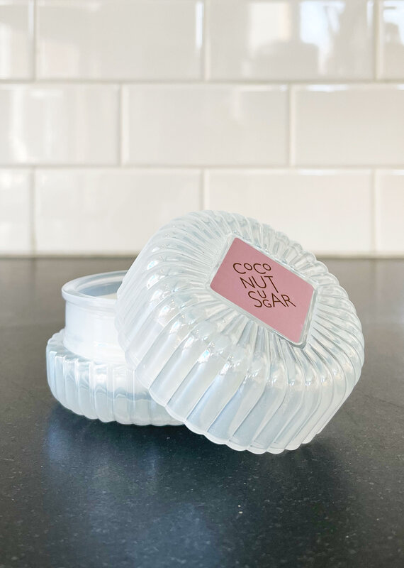 Mer|Sea Bauble Glass Candle Coconut Sugar