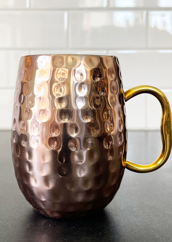 Hammered Copper Mule Mug