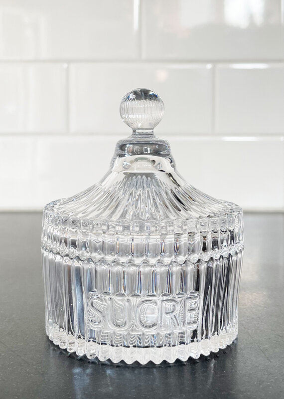 Earth & Nest Glass Sugar Dish