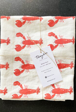 Darlng Lemon Lobsters Linen Kitchen Towel
