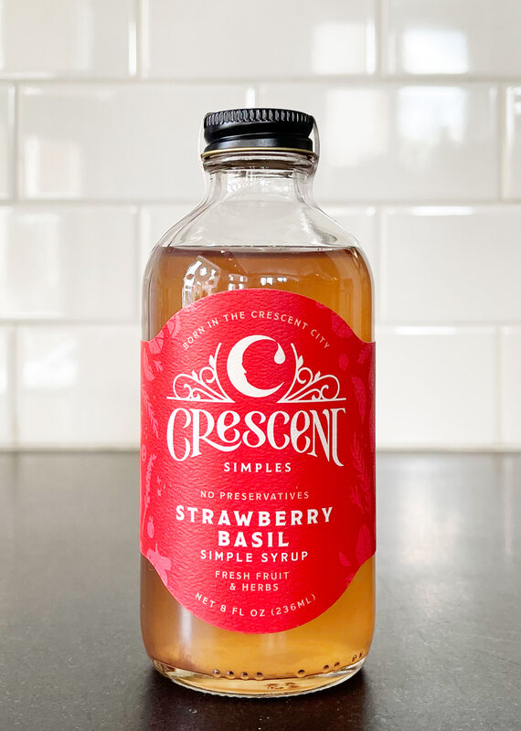 Crescent Simples Crescent Simples Strawberry Basil Simple Syrup