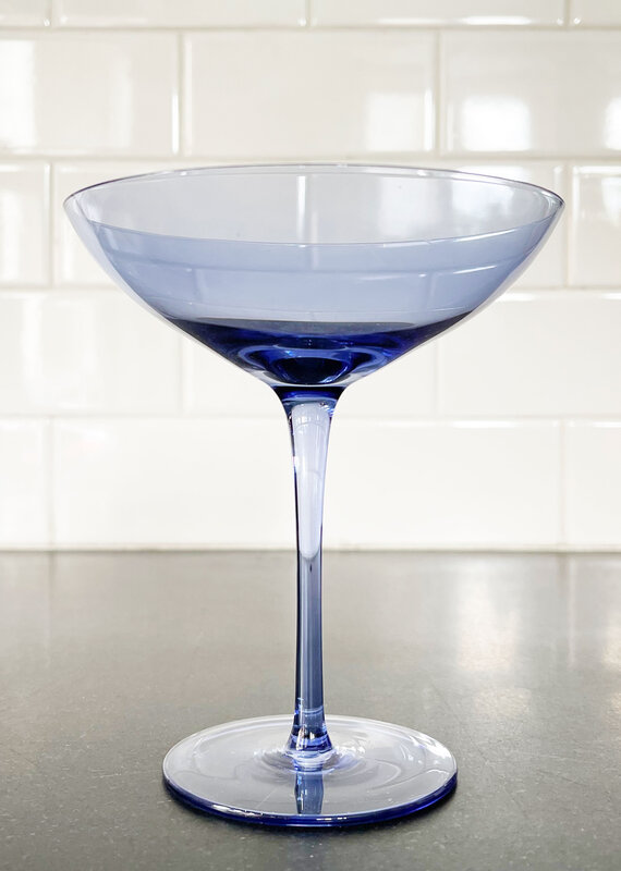Blue Glass Coupe