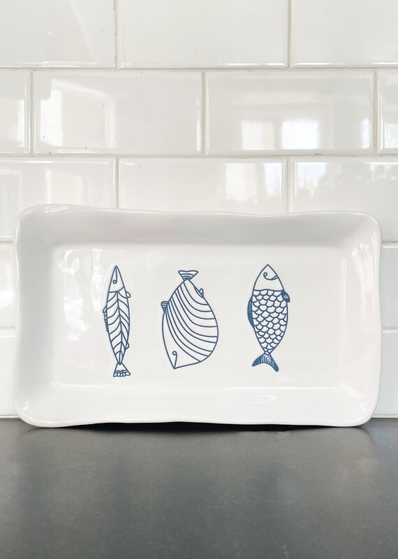 Abbott Large Rectangle Fish Plate