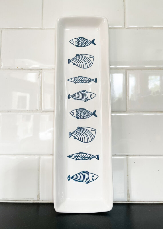 Abbott Long Slim Fish Plate