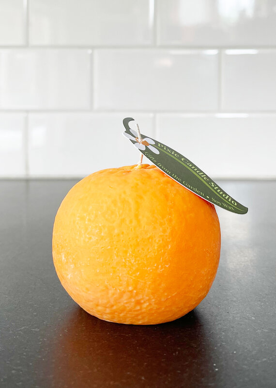 Pixie Candle Studio Pixie Candle Studio Orange Candle
