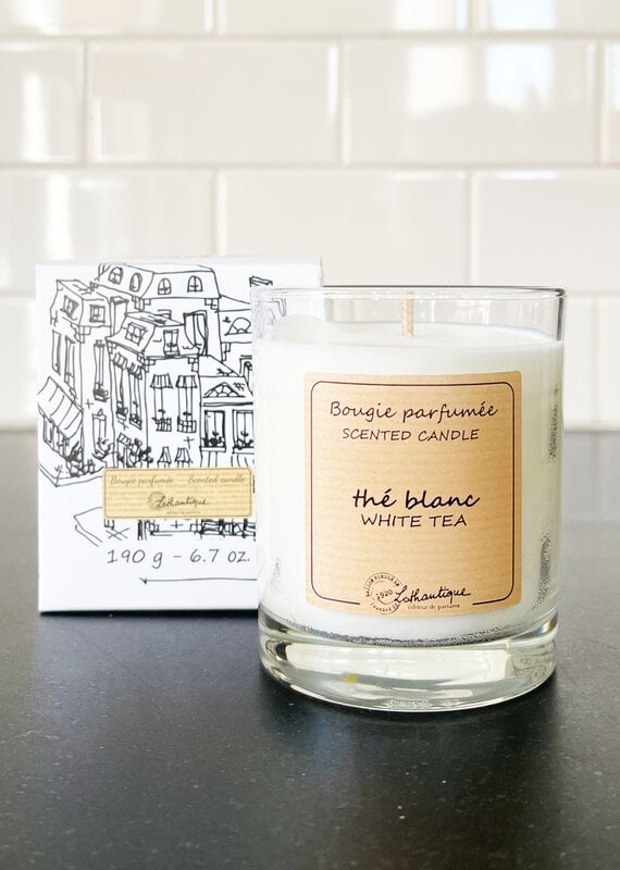 lothantique Lothantique White Tea Scented Candle