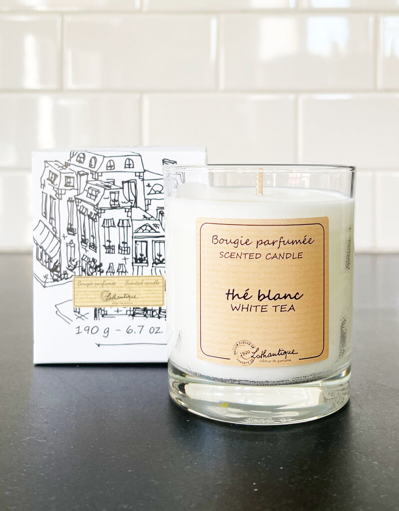 lothantique Lothantique White Tea Scented Candle