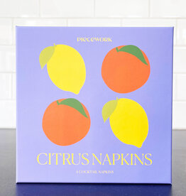 Piecework Puzzles Piecework Puzzles Citrus Cocktail Napkins