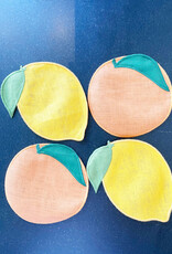 Piecework Puzzles Piecework Puzzles Citrus Cocktail Napkins
