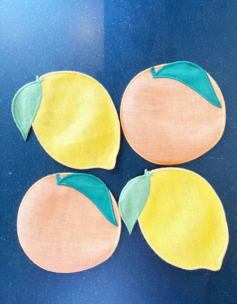 Piecework Puzzles Piecework Puzzles Citrus Cocktail Napkins