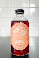 Crescent Simples Crescent Simples Peach Hibiscus Simple Syrup