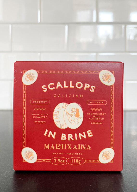Don Gastronon Maruxaina Scallops In Seawater Brine