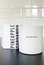 Makana Pineapple Cardamom Candle -  Paper Wrapped