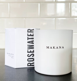 Makana Rosewater Candle -  Paper Wrapped