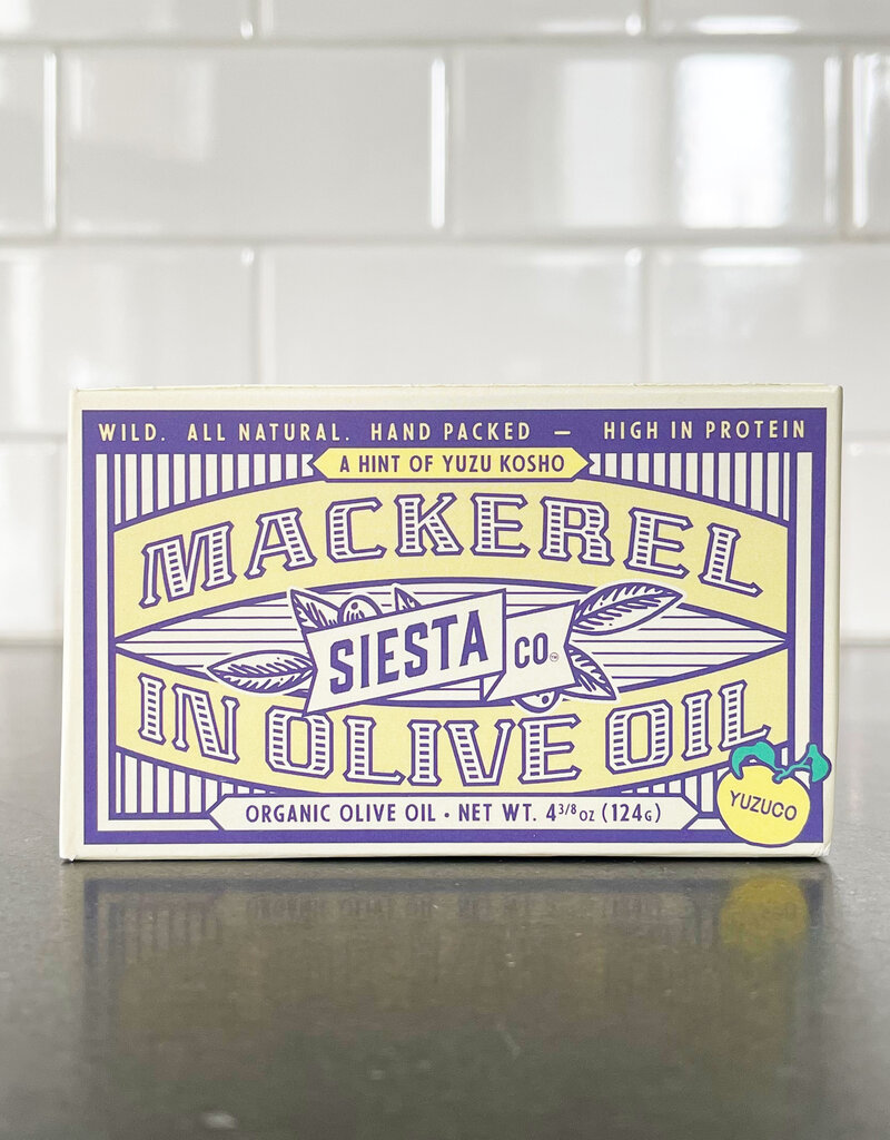 Siesta Co. Mackerel in Yuzu Koshō