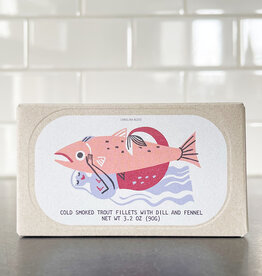 Jose Gourmet Cold-Smoked Trout Fillets in Dill & Fennel