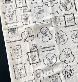 The High Fiber The High Fiber Dogs Tea Towel