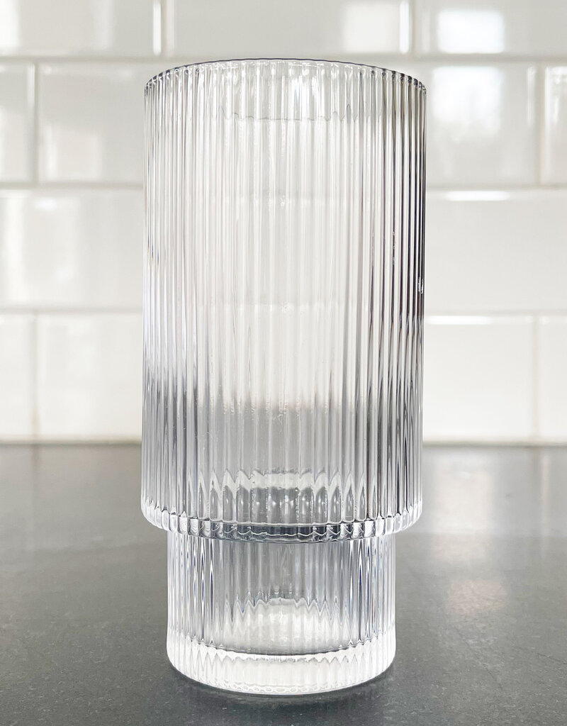 Glass House Lore Ribbed Highball