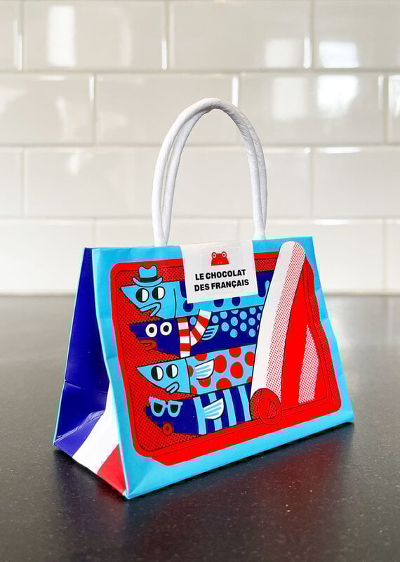 Le Chocolat des Francais Chocolate Sardines in Mini Bag