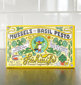 Fishwife Mussels in Basil Pesto
