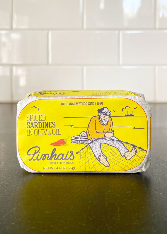 Portugalia Imports Pinhais Spiced Sardines in Olive Oil