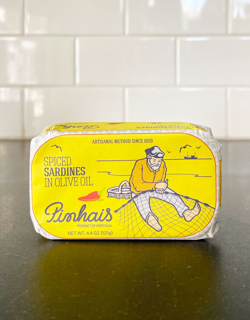 Portugalia Imports Pinhais Spiced Sardines in Olive Oil