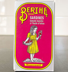 Portugalia Imports Berthe Sardines with Tomato and Basil in Olive Oil