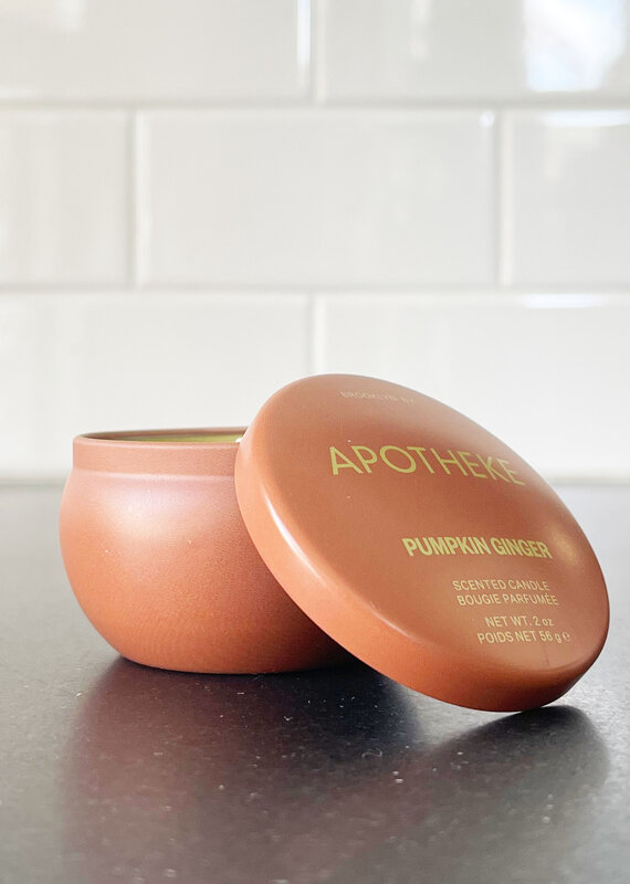 Apotheke Pumpkin Ginger Mini Tin Candle