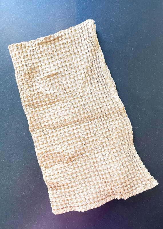 Mama & Tochter Mama & Tochter Organic Cotton Waffle Tea Towel - Flax