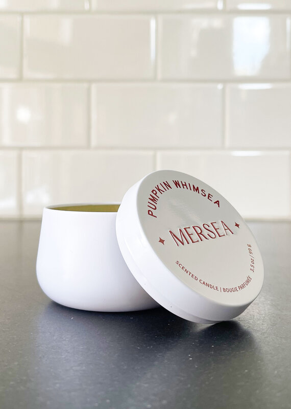 Mer|Sea Pumpkin Whimsea Toy Shop Tin Candle