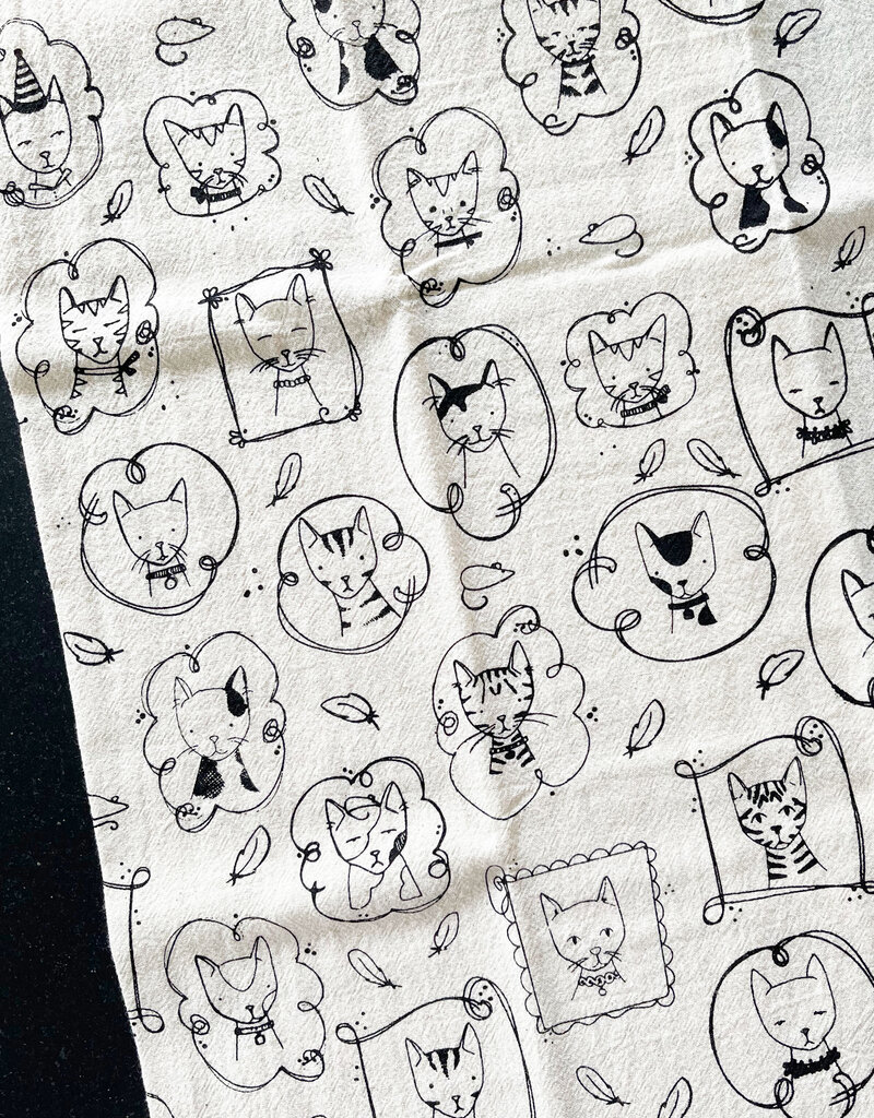 The High Fiber The High Fiber Cats Tea Towel