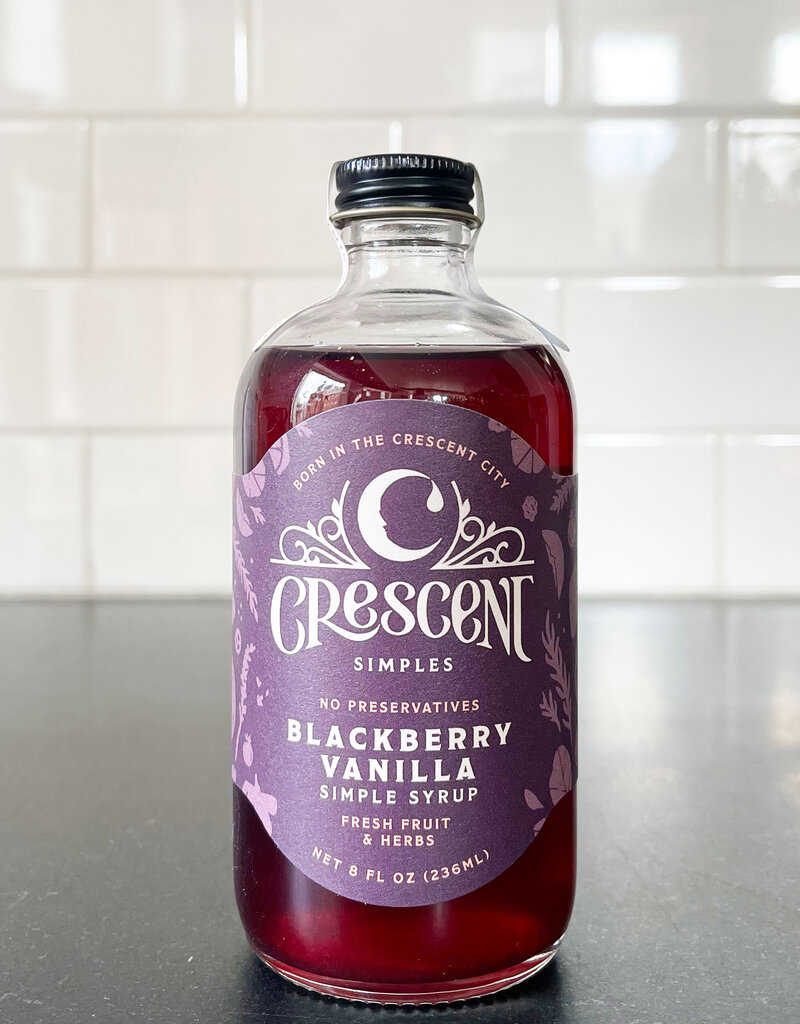 Crescent Simples Crescent Simples Blackberry Vanilla Simple Syrup