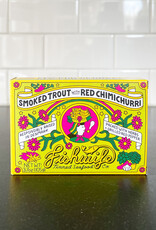 Fishwife Smoked Rainbow Trout With Red Chimichurri