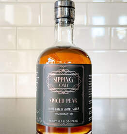 Sipping Only Sipping Only Spiced Pear Simple Syrup