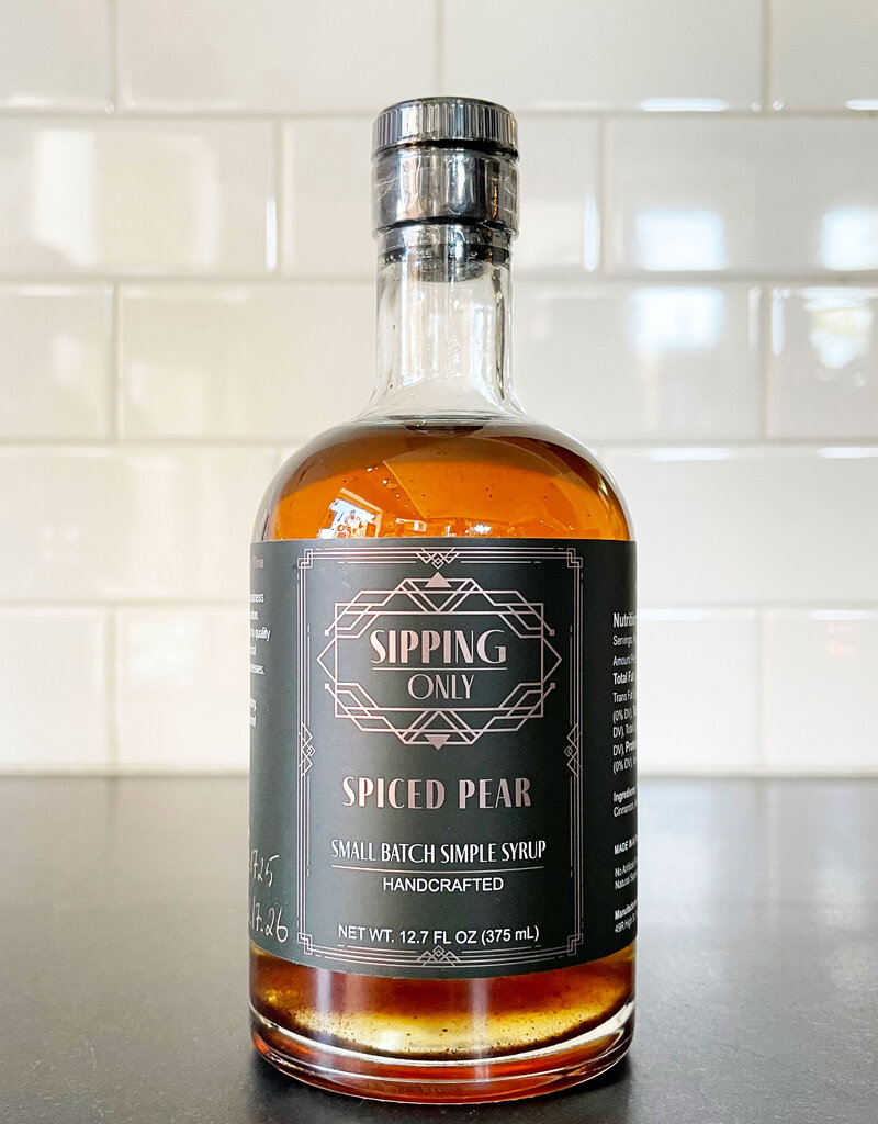 Sipping Only Sipping Only Spiced Pear Simple Syrup