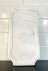White Marble Framed Board