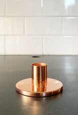 The Floral Society Copper Taper Holder - Short