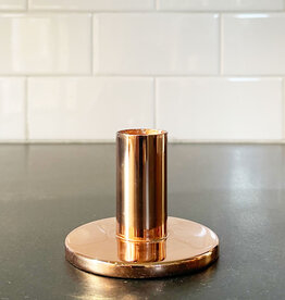 The Floral Society Copper Taper Holder - Medium