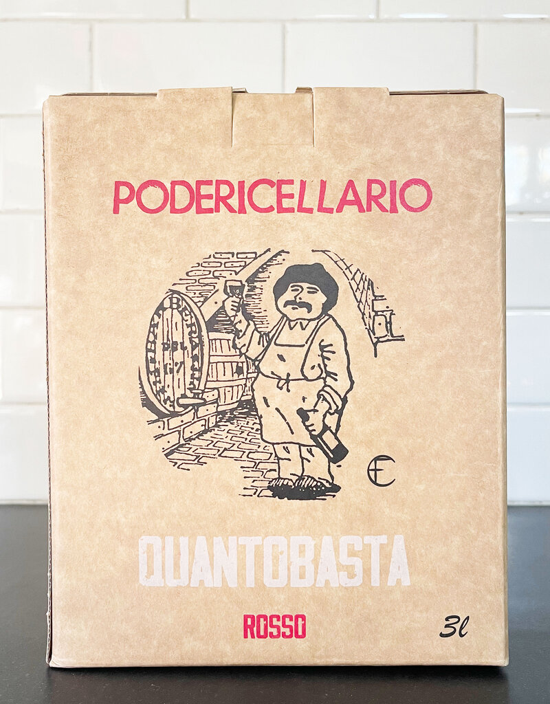 Local Operator Poderi Cellario Quantobasta Rosso Bag in Box 2024 3L