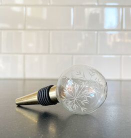 Snowflake Bottle Stopper